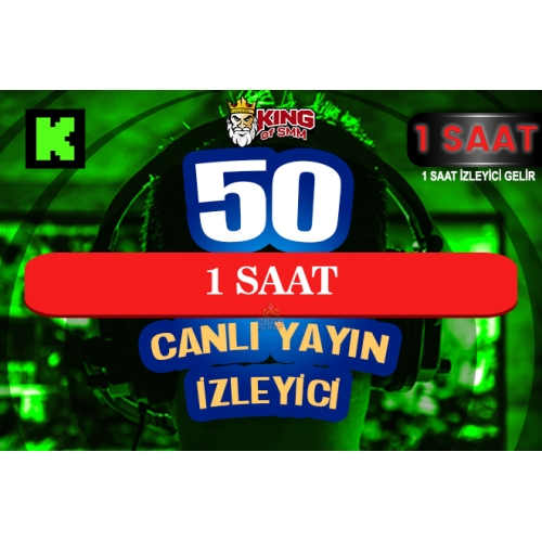  ⚜️1 SAAT  50 KICK CANLI YAYIN İZLEYİCİ